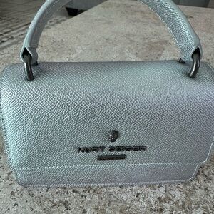 Kurt Geiger Metallic Silver Mini Bag